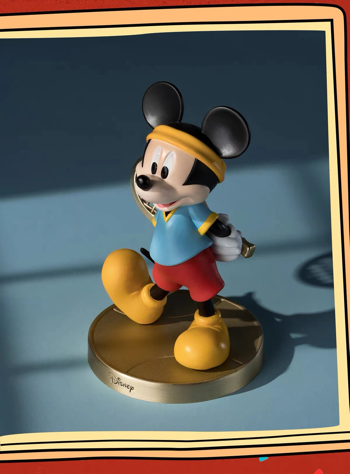 ディズニー ミッキーマウス スタチュー スポーツシリーズ テニス Ver.