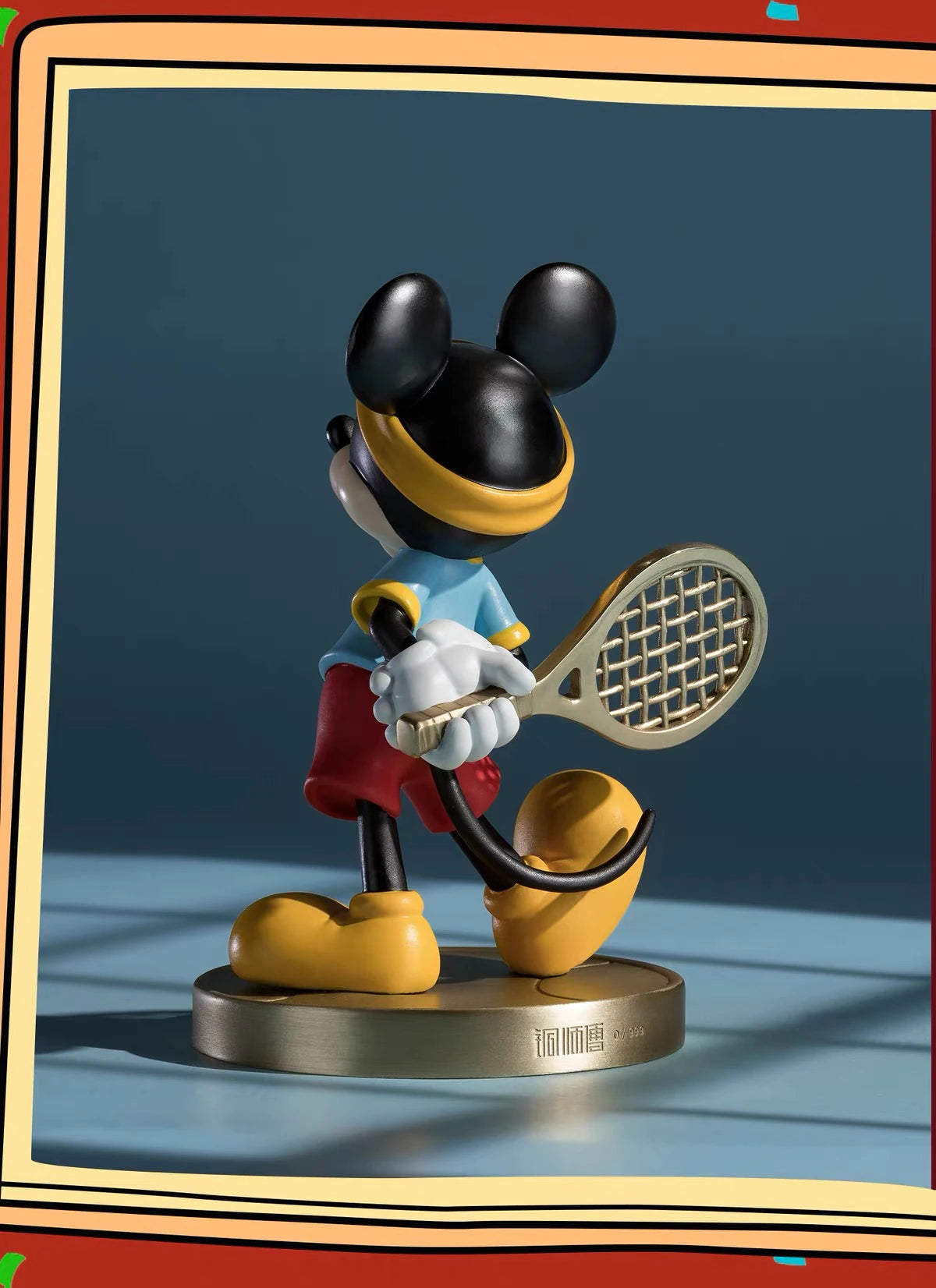 ディズニー ミッキーマウス スタチュー スポーツシリーズ テニス Ver.