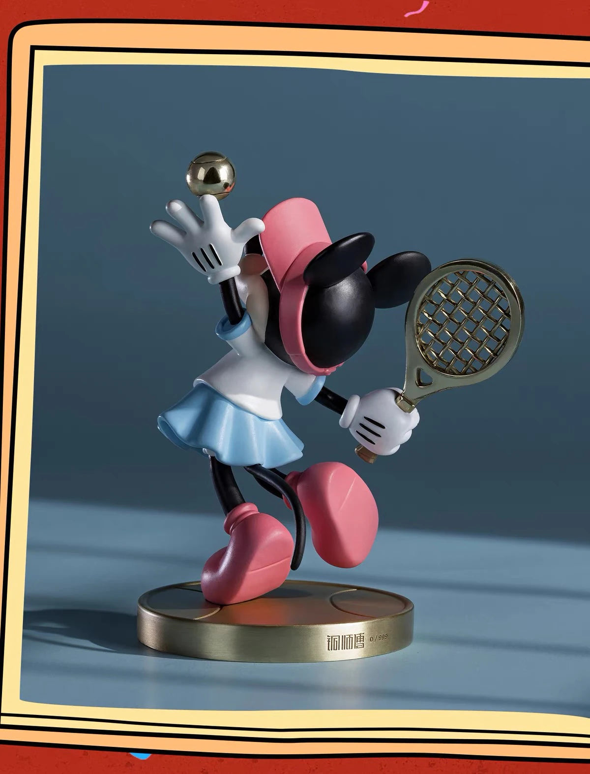 ディズニー ミニーマウス スタチュー スポーツシリーズ テニス Ver.