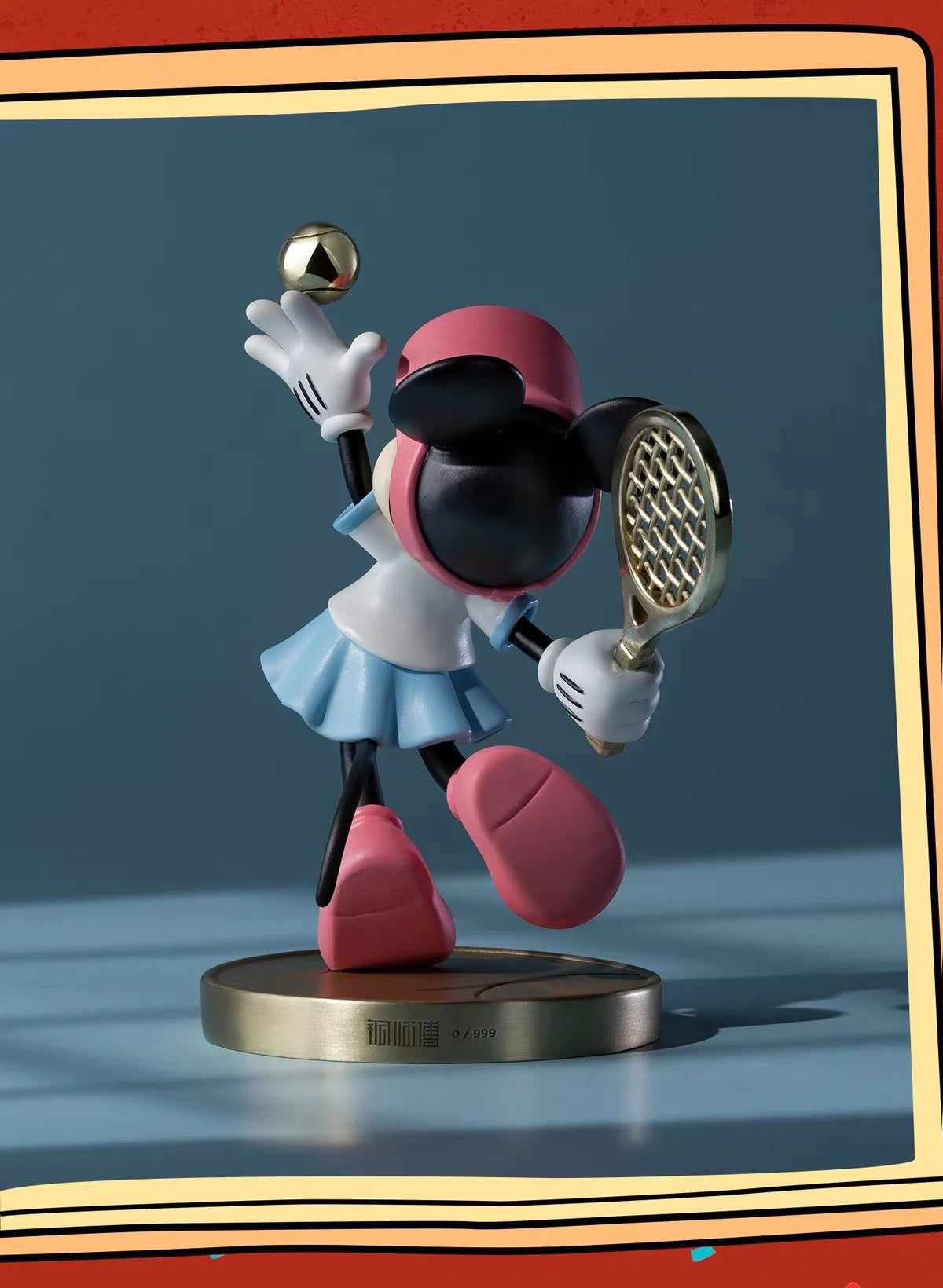 ディズニー ミニーマウス スタチュー スポーツシリーズ テニス Ver.