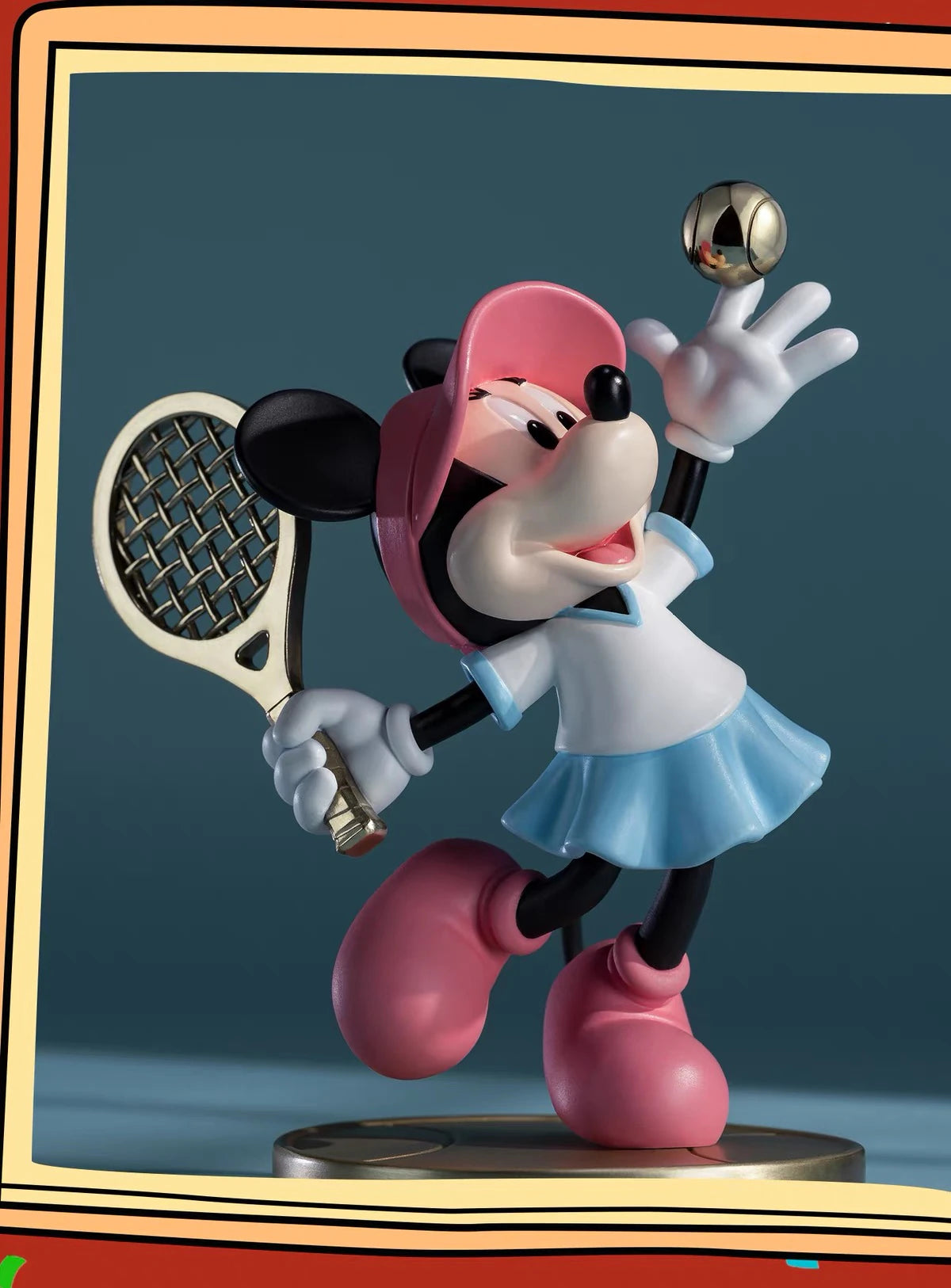 ディズニー ミニーマウス スタチュー スポーツシリーズ テニス Ver.