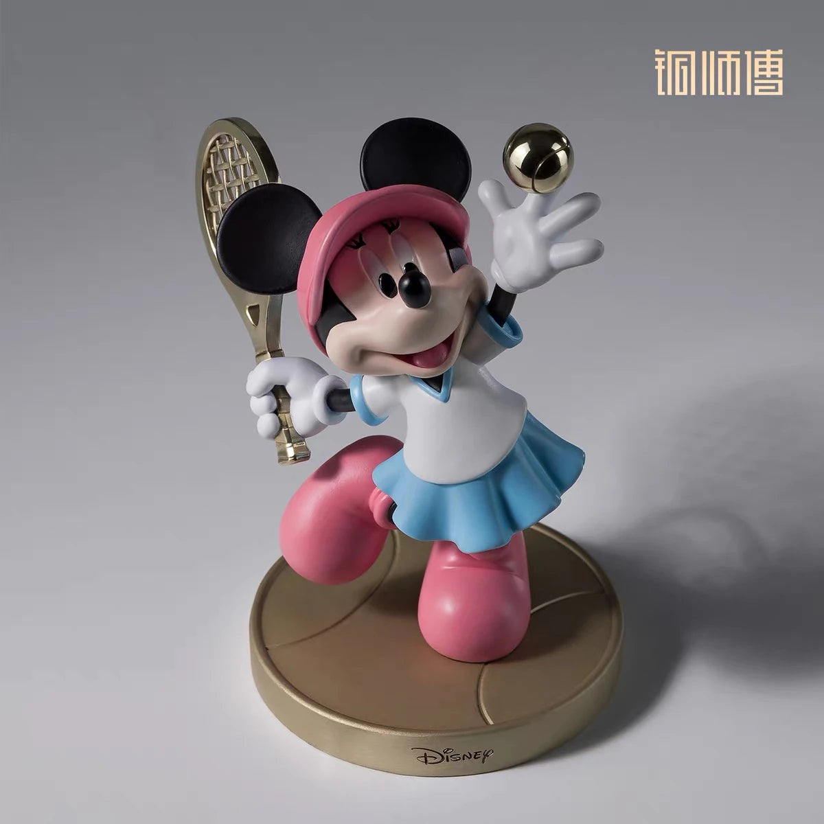 ディズニー ミニーマウス スタチュー スポーツシリーズ テニス Ver. 铜师傅 正面 商品全