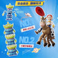 Disney Pixar Toy Story ブロックフィギュア 玩心大冒険 第1弾の遊び方紹介。エイリアンの組み立てや積み重ね、ジェシーとブルズアイの組み合わせ展示。