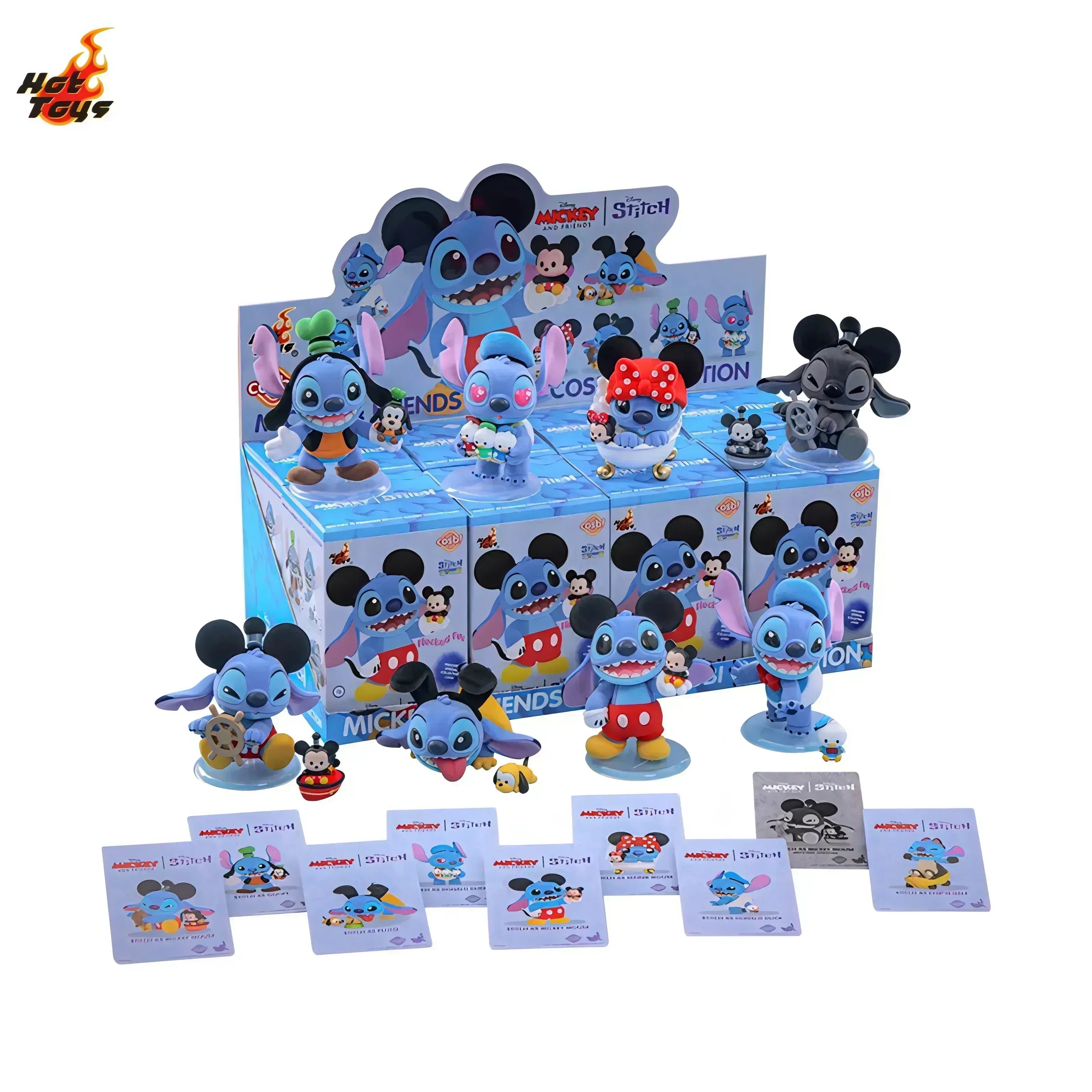 Disney スティッチ COSBI フィギュア 植毛Ver. ブラインドボックス