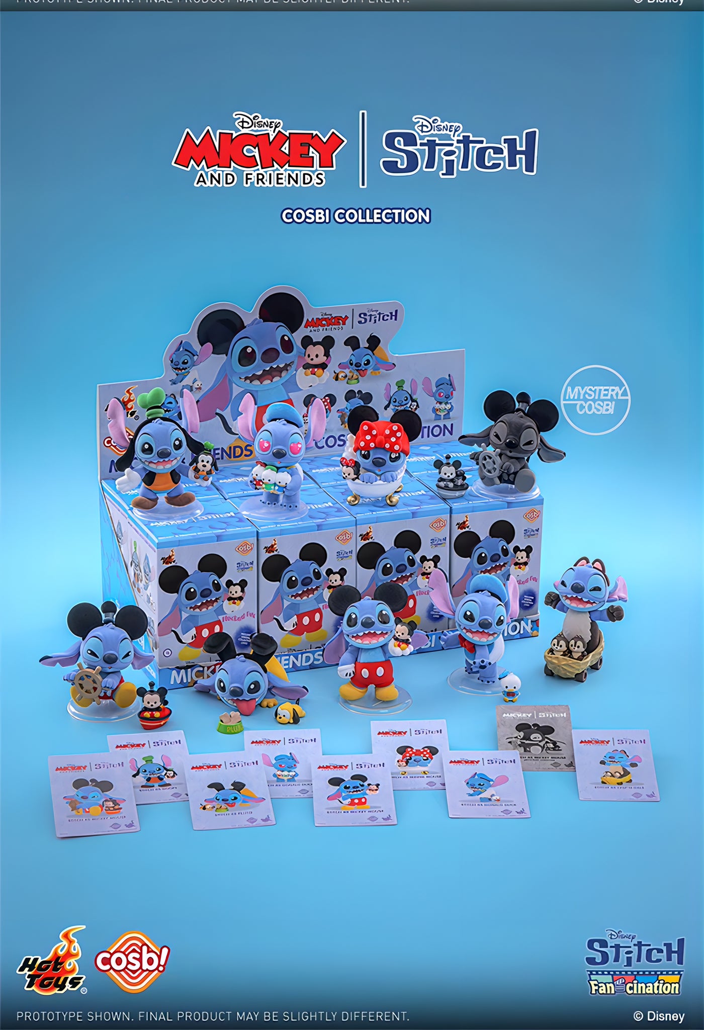 Disney スティッチ フィギュア COSBI Collection ブラインドボックス