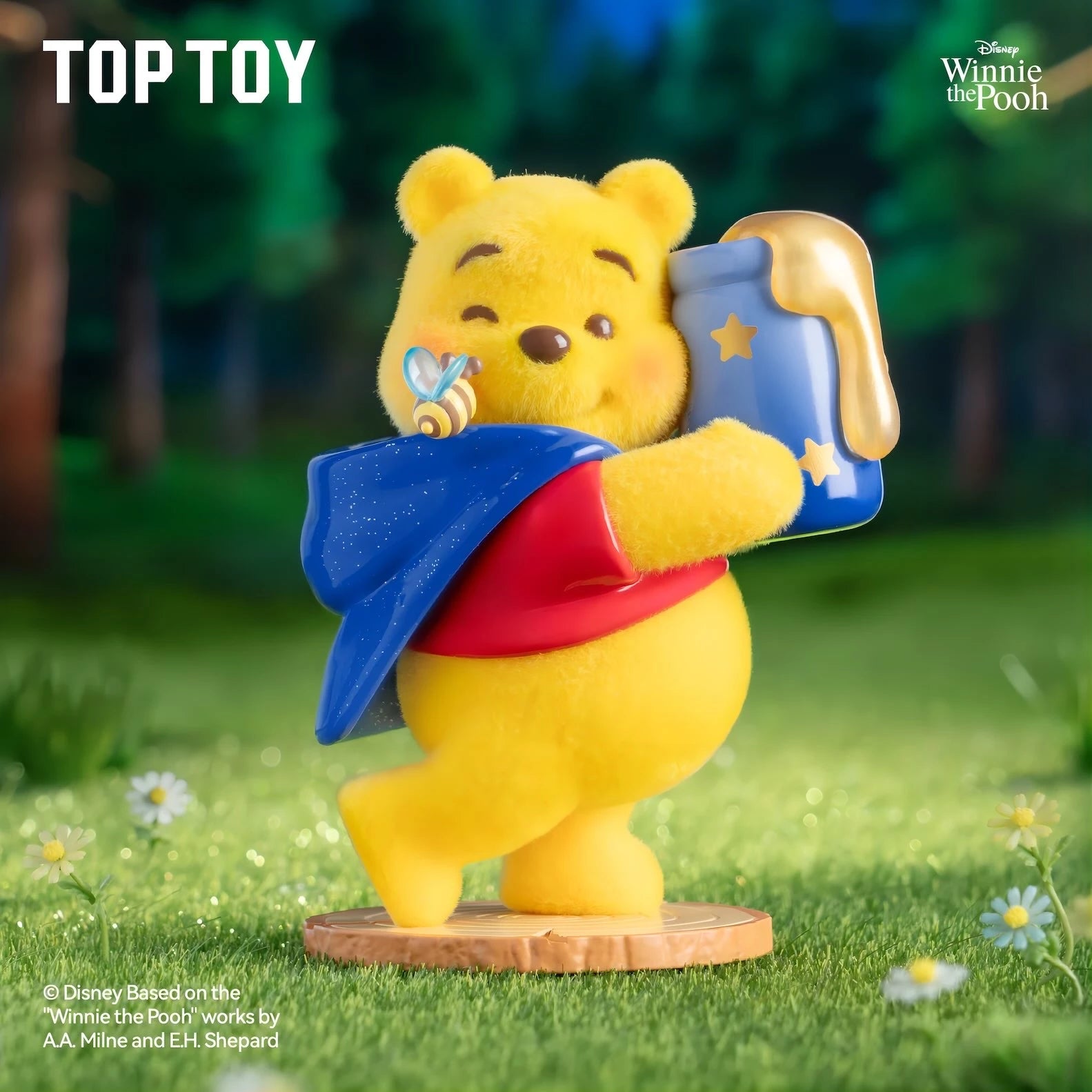 Disney くまのプーさん 100th Honey Quest シリーズ Full of Sweetness フィギュア TOP TOY