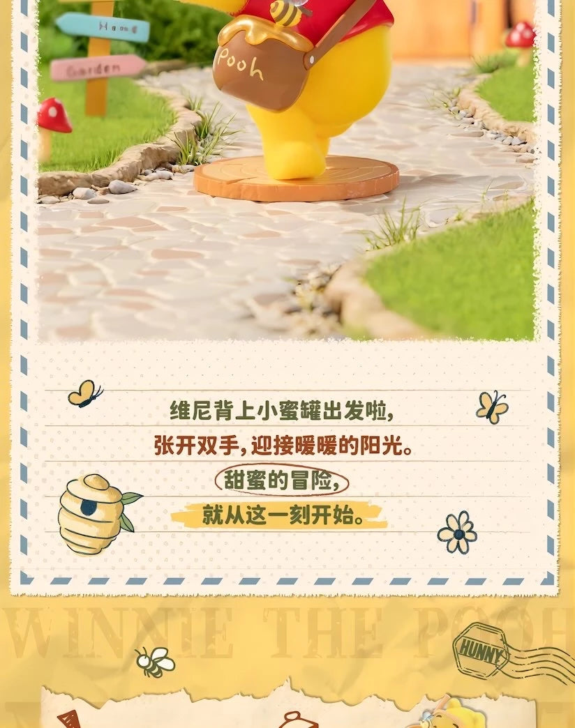Disney くまのプーさん フィギュア 100th Honey Quest シリーズ ブラインドボックス TOP TOY