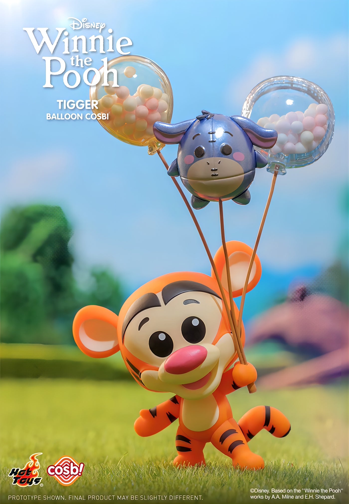 Disney くまのプーさん フィギュア Balloon COSBI Collection ブラインドボックス Hot Toys