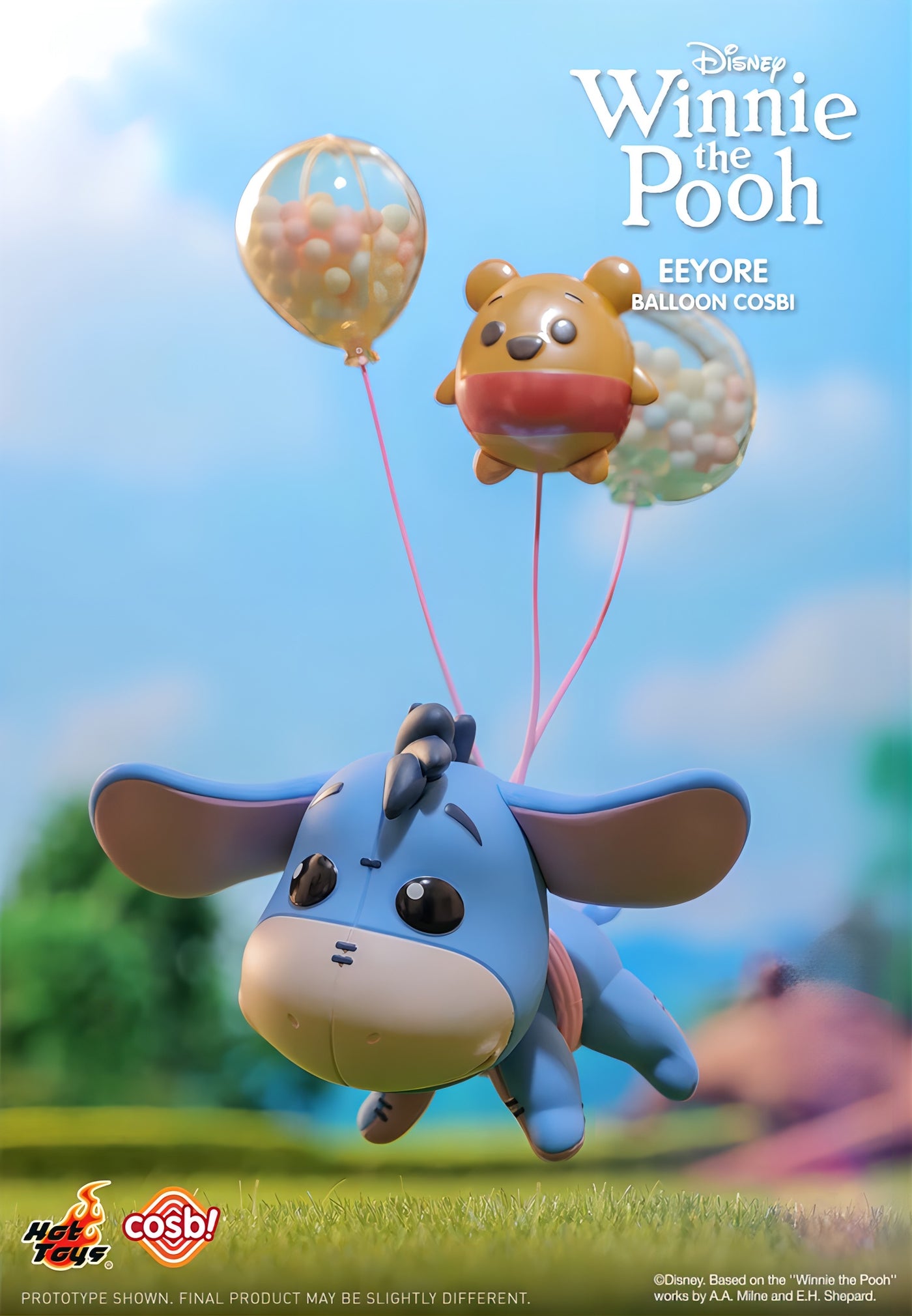 Disney くまのプーさん フィギュア Balloon COSBI Collection ブラインドボックス Hot Toys