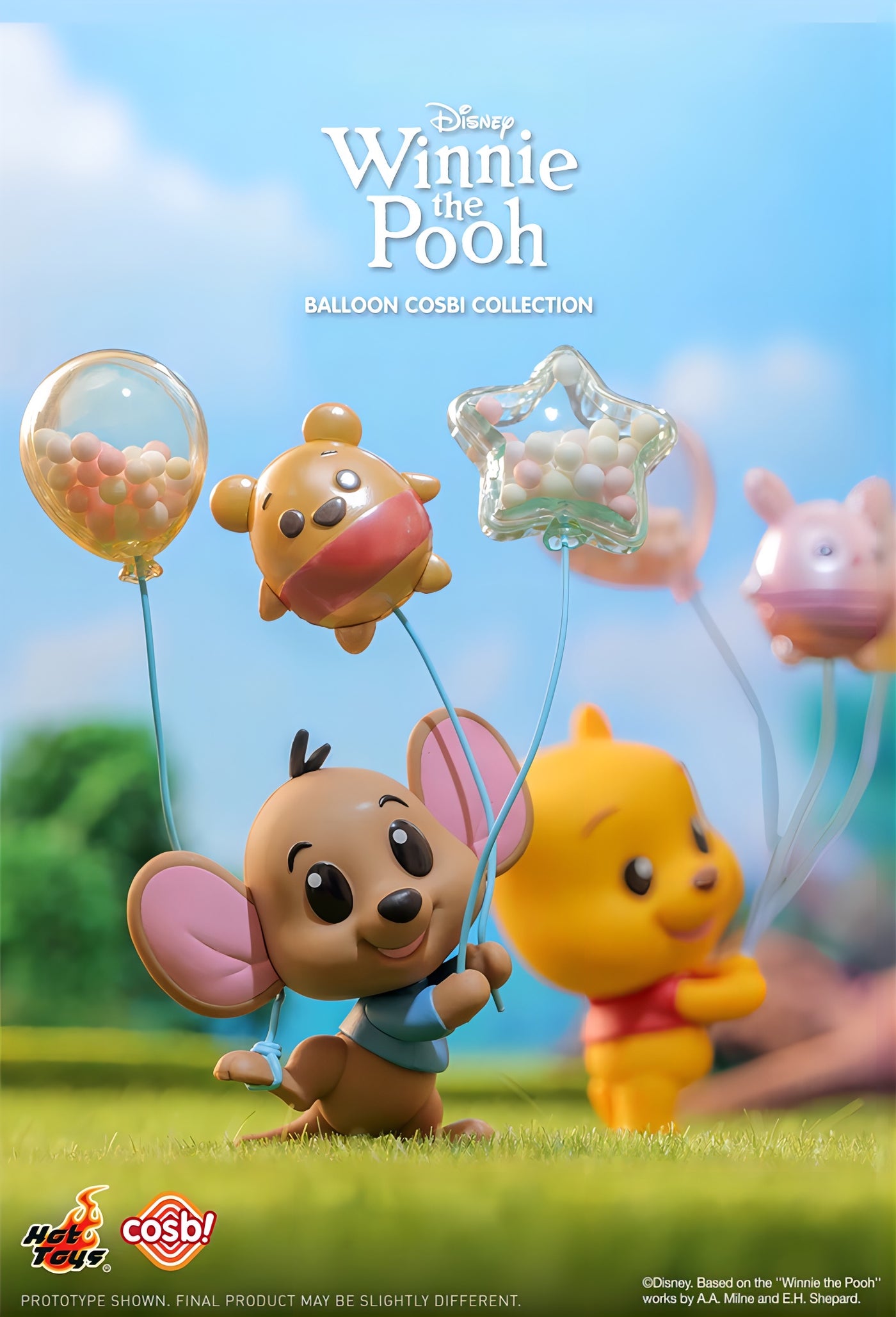 Disney くまのプーさん フィギュア Balloon COSBI Collection ブラインドボックス Hot Toys