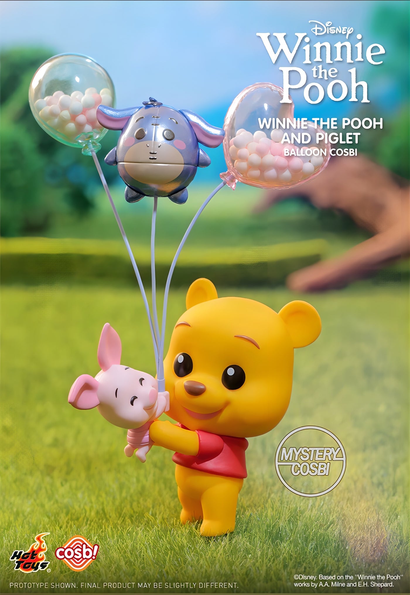 Disney くまのプーさん フィギュア Balloon COSBI Collection ブラインドボックス Hot Toys