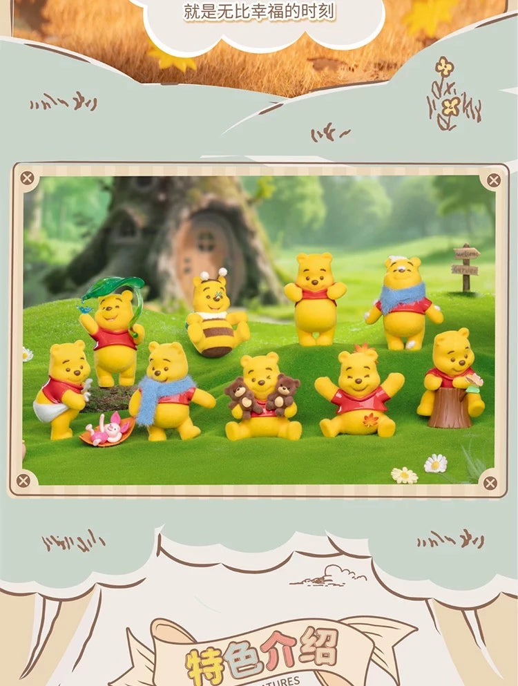 Disney Winnie the Pooh フィギュア Happy Time Series ブラインドボックス