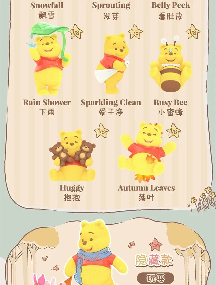 Disney Winnie the Pooh フィギュア Happy Time Series ブラインドボックス