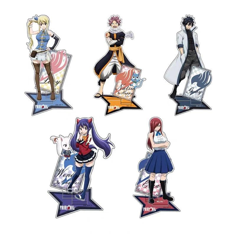 FAIRY TAIL ファイナルシリーズ アクリルスタンド 星河動漫 ナツ＆ハッピー・ルーシィ・グレイ・エルザ・ウェンディ＆シャルルの全5種一覧