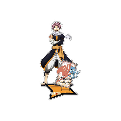 FAIRY TAIL ファイナルシリーズ アクリルスタンド 星河動漫 ナツ＆ハッピーの正面デザインと星形台座