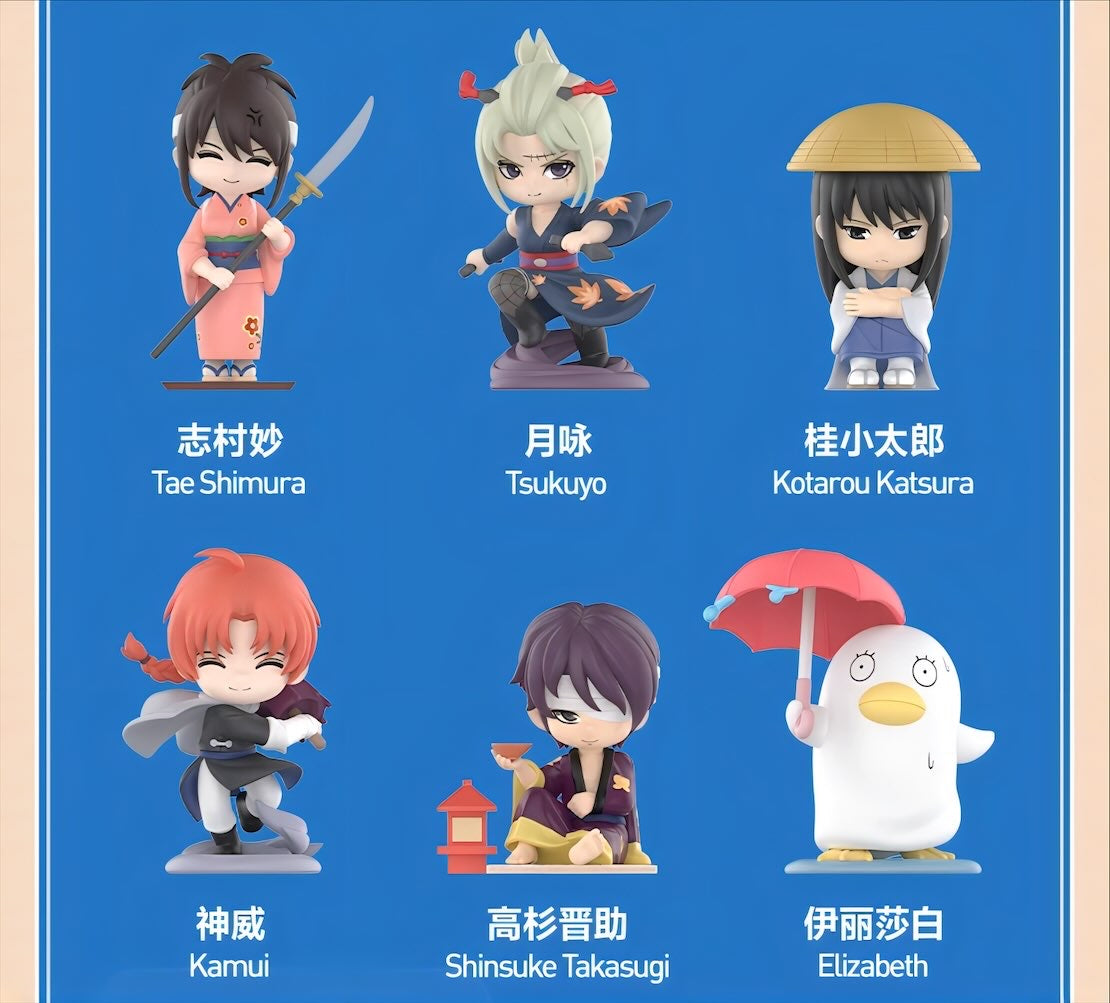 銀魂 フィギュア WELCOME TO YOROZUYA SERIES ブラインドボックス POP MART