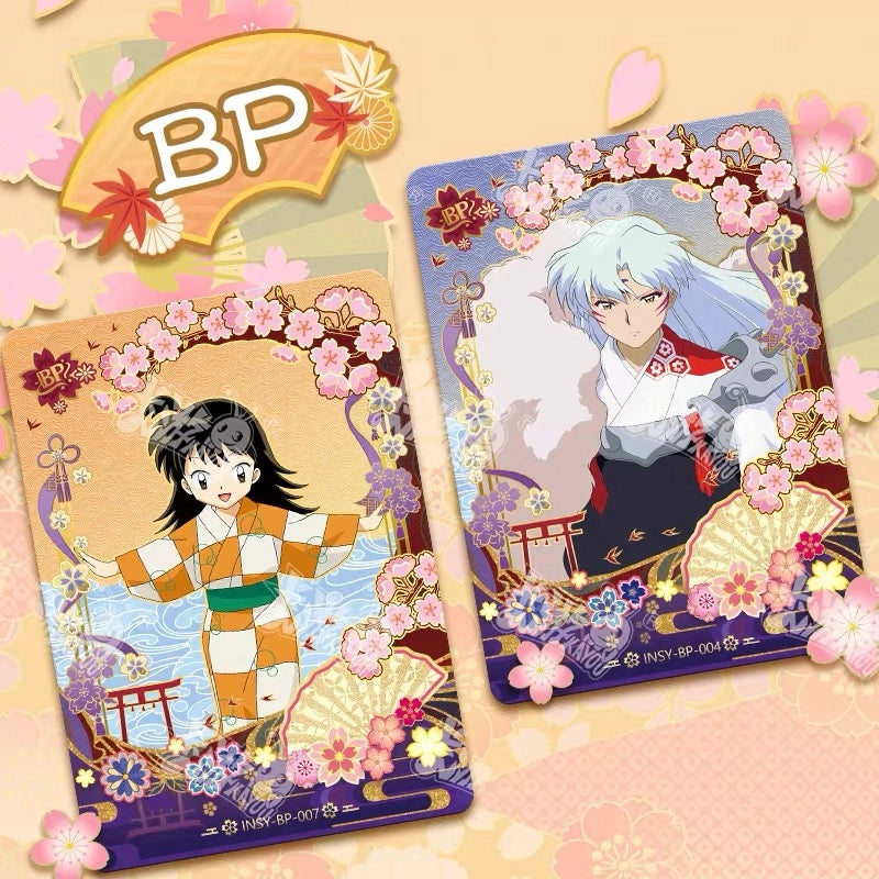 犬夜叉 トレーディングカード 魂玉の旅 和雲パック 第1弾 KAYOU りんと殺生丸のBPカードデザインを掲載した商品画像