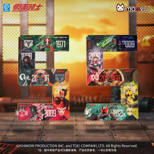 仮面ライダー 55周年記念 アクリルマグネットコレクション 全10種 55周年ディスプレイ