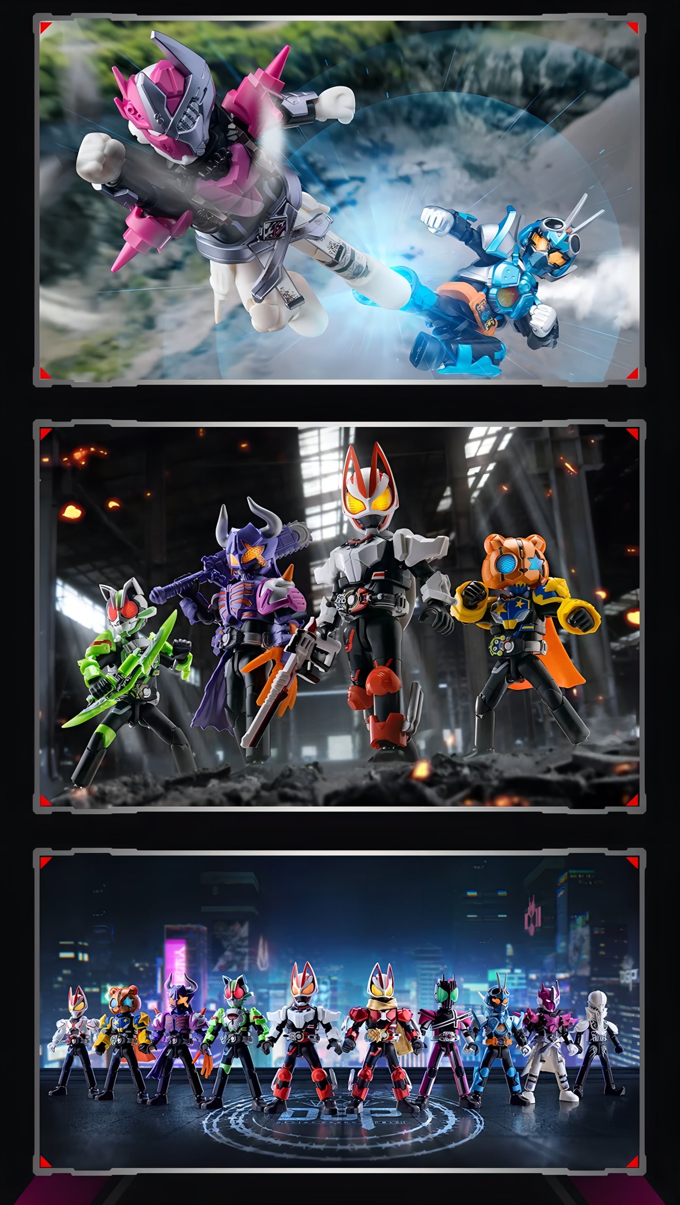 仮面ライダー ブロックフィギュア エポック 群星版 第1弾 高光時刻 ブラインドボックス