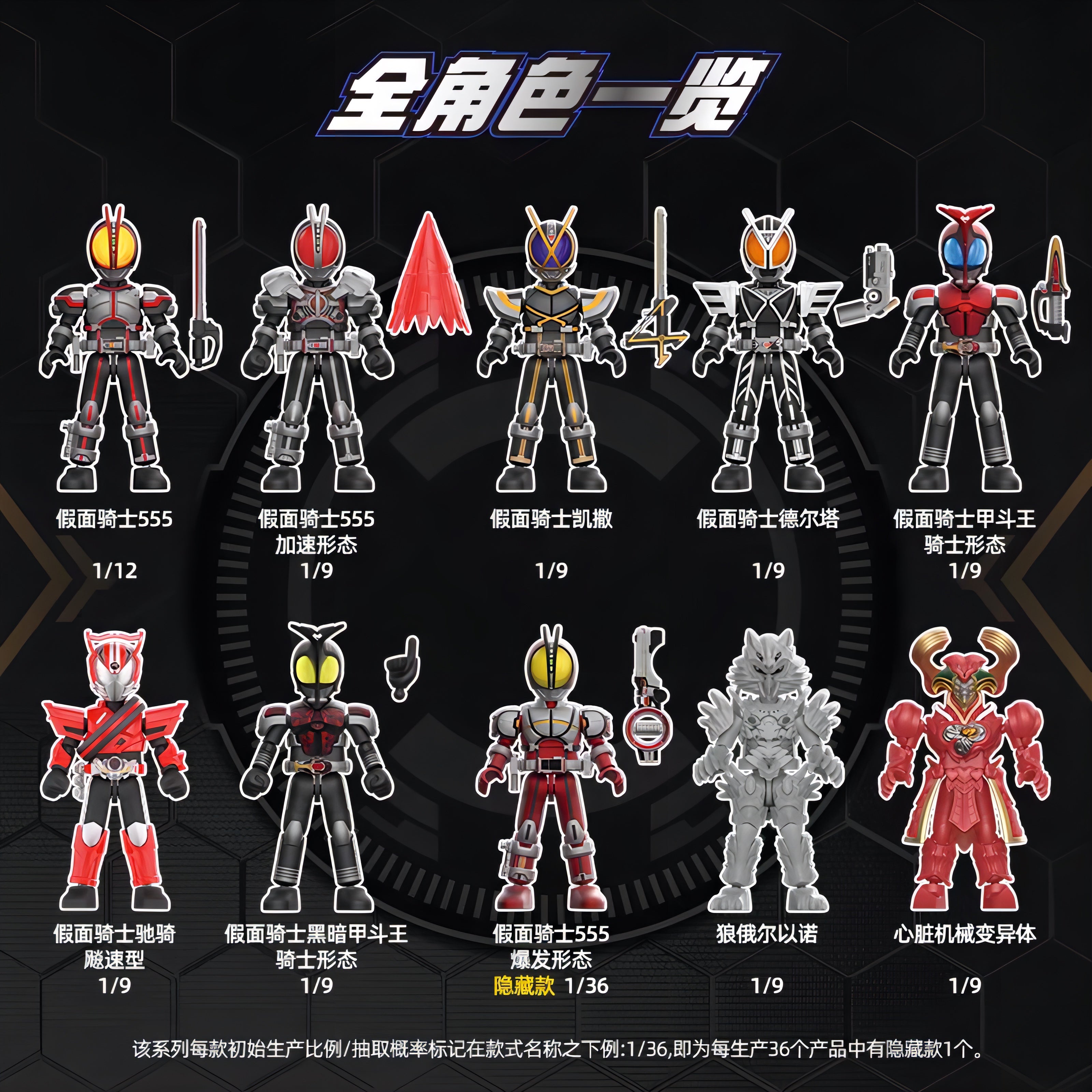仮面ライダー ブロックフィギュア エポック 群星版 第2弾 加速世界
