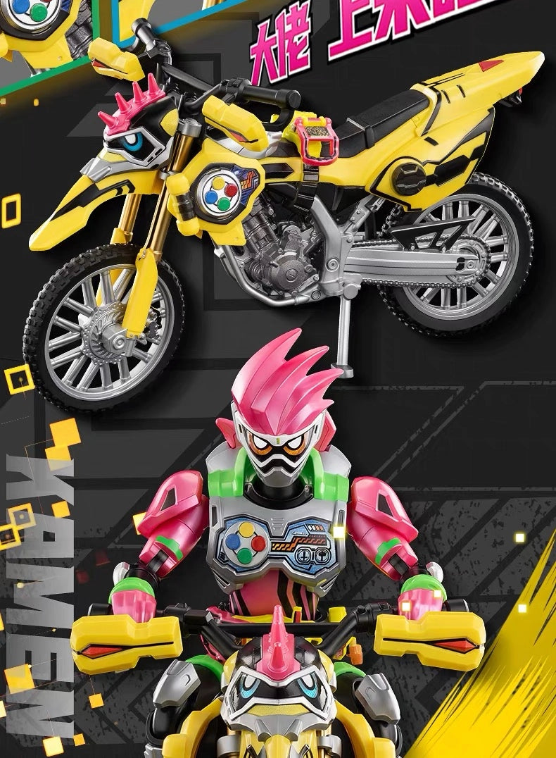 仮面ライダーエグゼイド アクションゲーマー レベル2＆仮面ライダーレーザー バイクゲーマー レベル2 ブロックフィギュア HERO10 クラシックコンビネーションVer.S