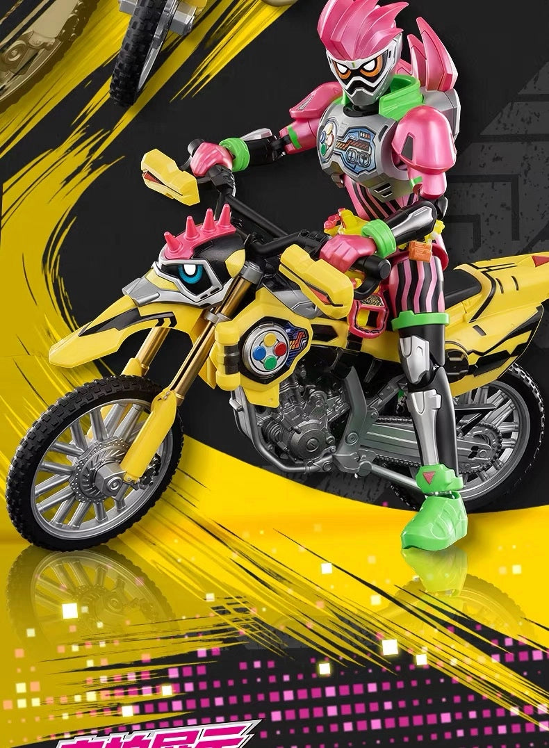 仮面ライダーエグゼイド アクションゲーマー レベル2＆仮面ライダーレーザー バイクゲーマー レベル2 ブロックフィギュア HERO10 クラシックコンビネーションVer.S