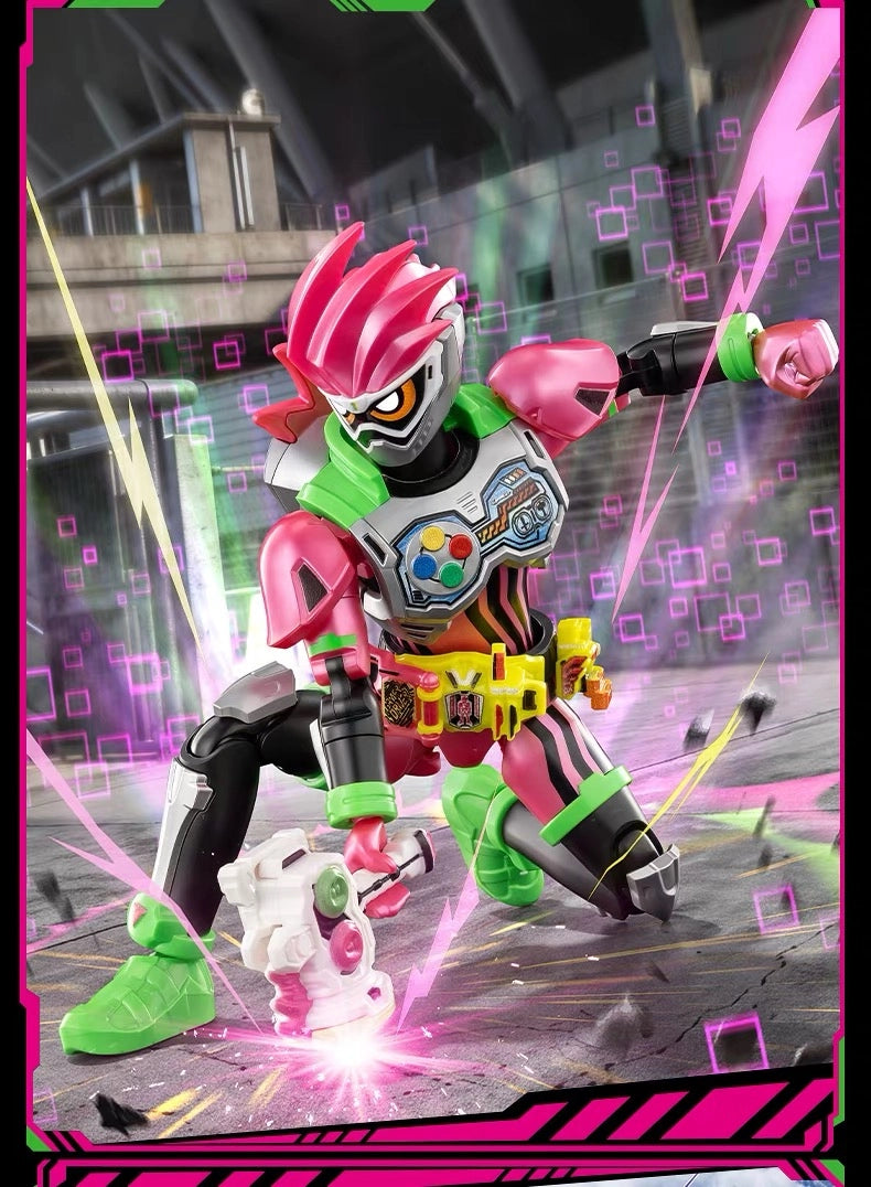 仮面ライダーエグゼイド アクションゲーマー レベル2＆仮面ライダーレーザー バイクゲーマー レベル2 ブロックフィギュア HERO10 クラシックコンビネーションVer.S