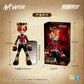 仮面ライダークウガ ソフビフィギュア マイティフォーム Artverse OKAPRO Vol.1 本体サイズ約30.5cmとパッケージ