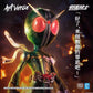 仮面ライダーW ソフビフィギュア サイクロンジョーカー Artverse OKAPRO Vol.1 炎を背景にした上半身ビジュアル