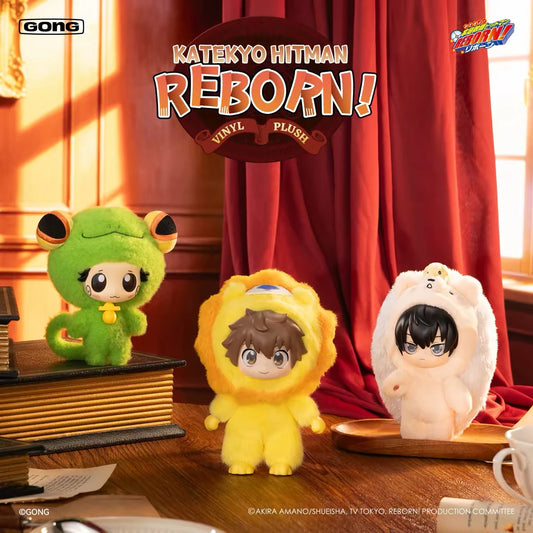 家庭教師ヒットマンREBORN! ソフぬい VINYL PLUSH 沢田綱吉・リボーン・雲雀恭弥 全3種 イメージ