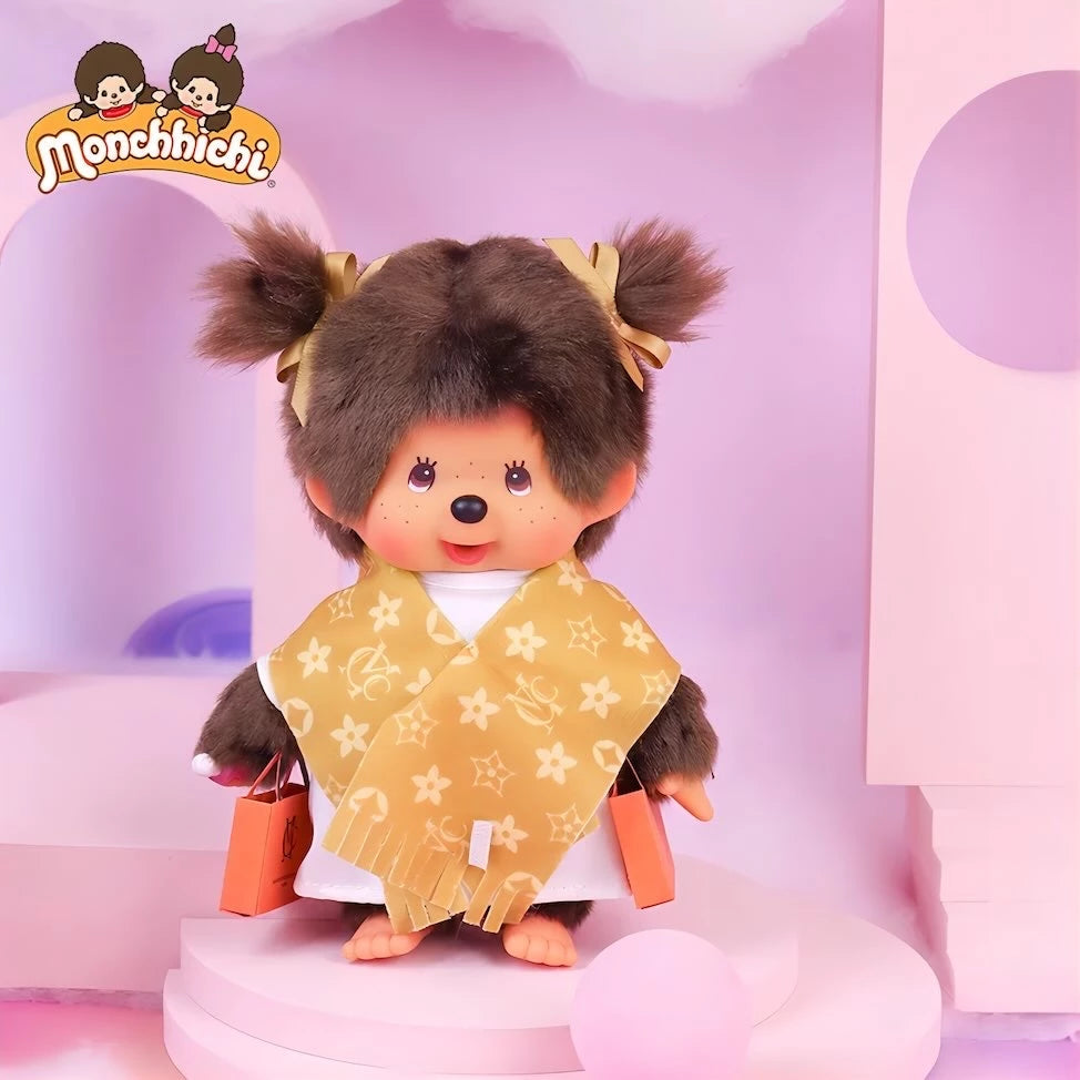 Monchhichi モンチッチちゃん ぬいぐるみ 中国限定 ショッピングVer