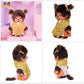 Monchhichi モンチッチちゃん ぬいぐるみ 中国限定 ショッピングVer. Sekiguchi 正面 側面 背面 商品画像