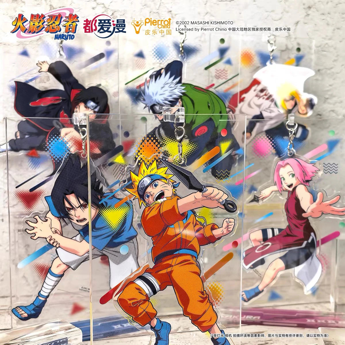 NARUTO -ナルト- アクリルスタンドコレクション 少年編 うちはイタチ はたけカカシ 波風ミナト うちはサスケ うずまきナルト 春野サクラ