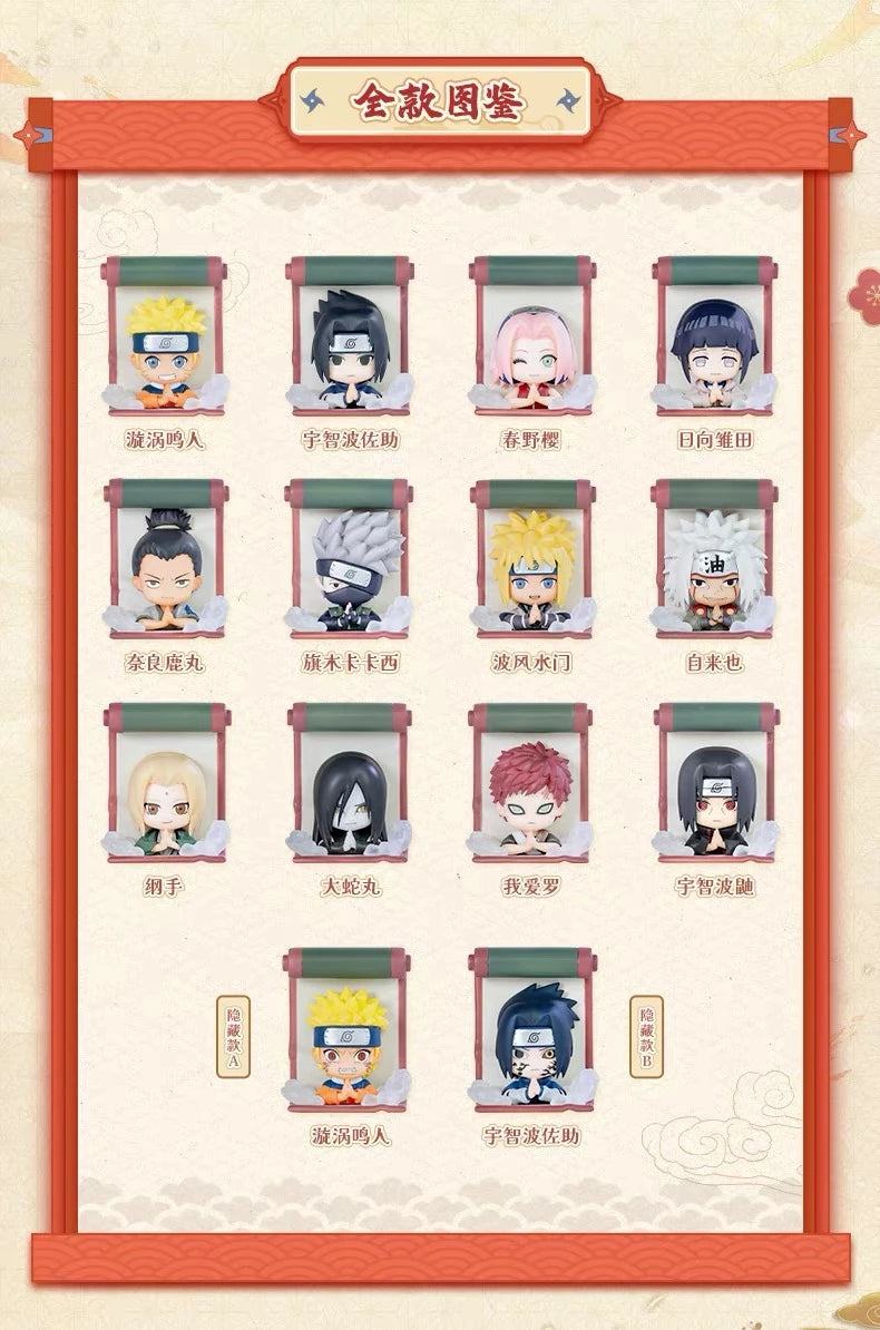 NARUTO -ナルト- マグネットフィギュア 秘巻シリーズ ナナドウ+ ブラインドボックス