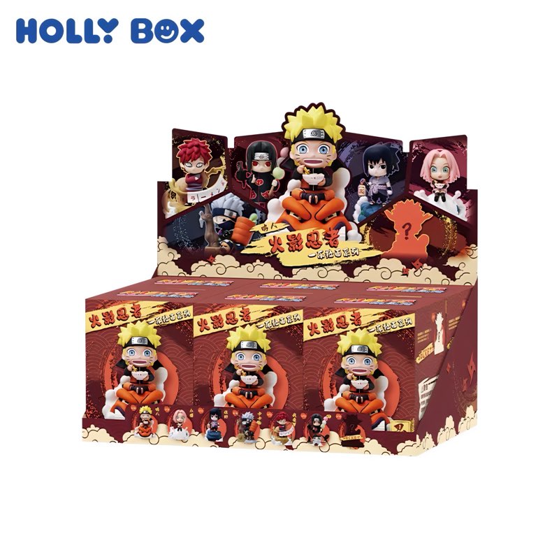 NARUTO -ナルト- 疾風伝 一楽ラーメン テーマ ブラインドボックス フィギュア HOLLYBOX