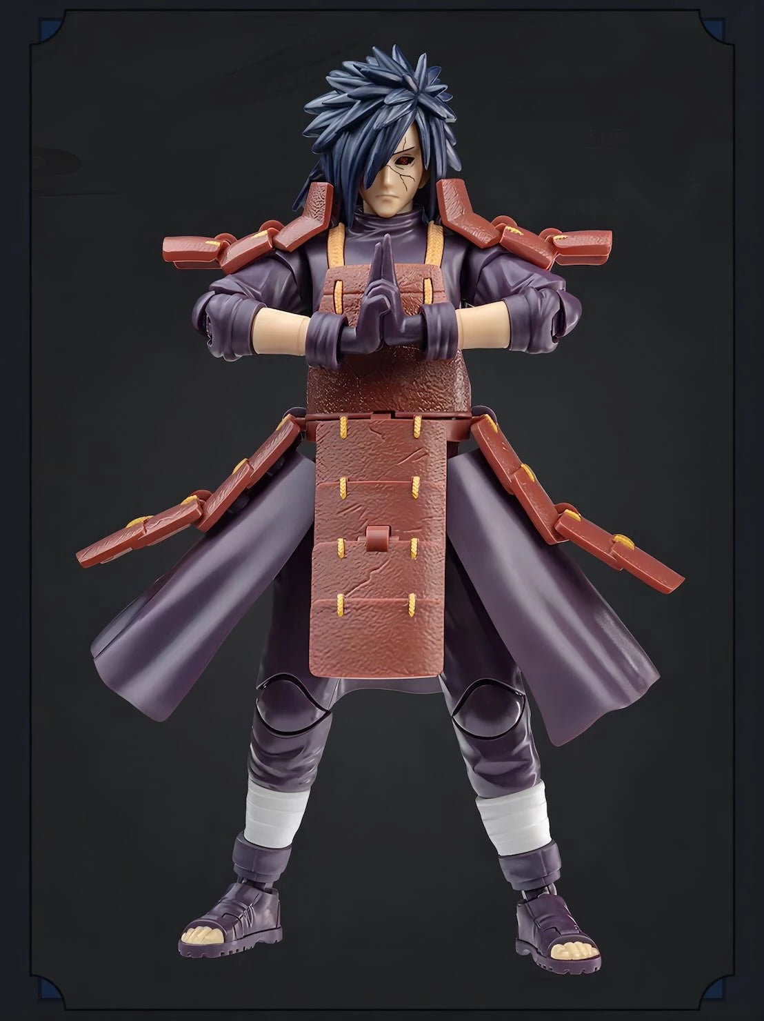 NARUTO -ナルト- 疾風伝 うちはマダラ ブロックフィギュア CHAMPION CLASS 穢土転生Ver BLOKEES