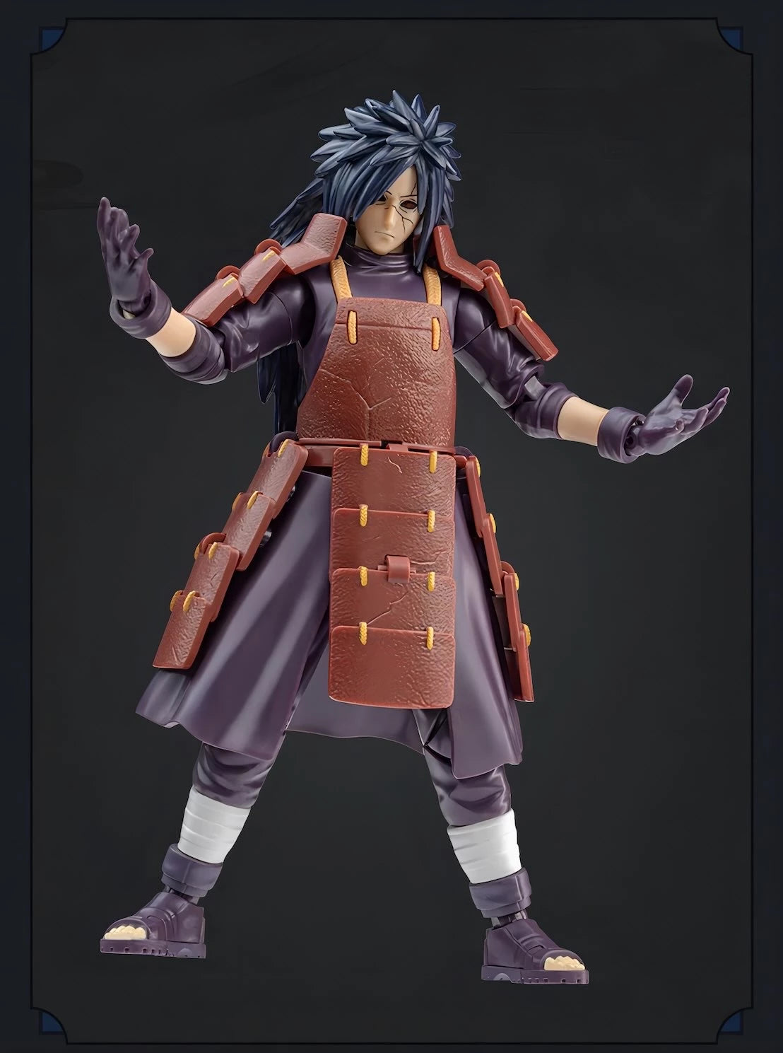 NARUTO -ナルト- 疾風伝 うちはマダラ ブロックフィギュア CHAMPION CLASS 穢土転生Ver BLOKEES