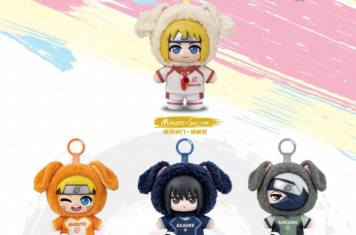 NARUTO -ナルト- 疾風伝 マスコットキーホルダー Football Showdownシリーズ ブラインドボックス