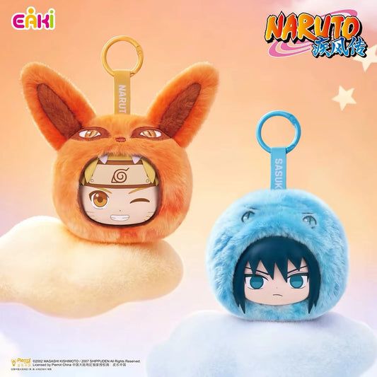 NARUTO -ナルト- 疾風伝 ソフぬいポーチ 獣耳シリーズ ブラインドボックス EAKI うずまきナルトとうちはサスケ