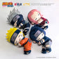 NARUTO -ナルト- 第七班 Sleepyシリーズ 約30cmぬいぐるみ 4キャラクターを白背景に並べた集合イメージ