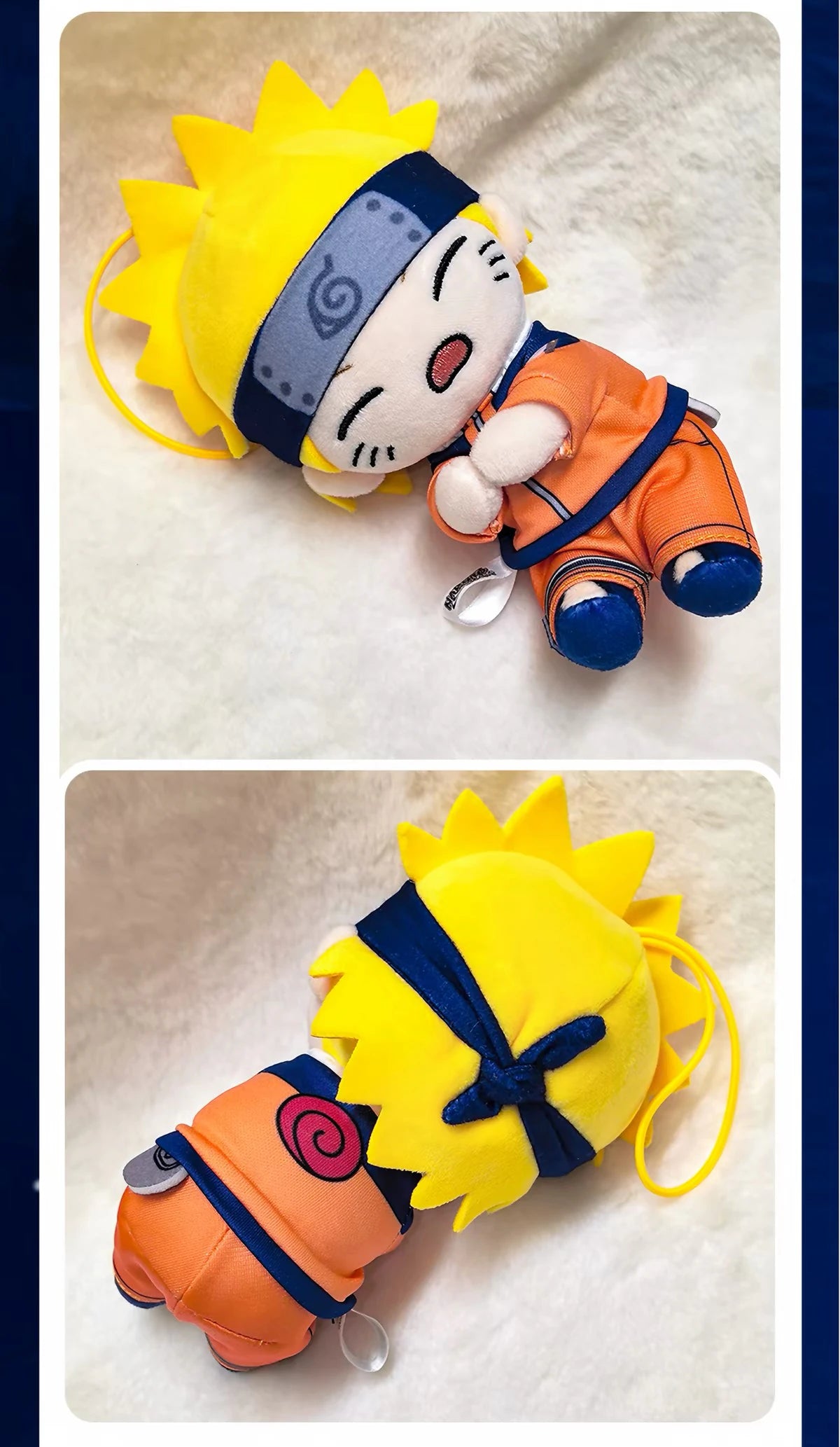 NARUTO -ナルト- 第七班 ぬいぐるみマスコット Sleepyシリーズ 15cm