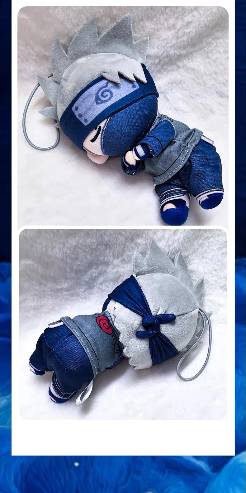 NARUTO -ナルト- 第七班 ぬいぐるみマスコット Sleepyシリーズ 15cm