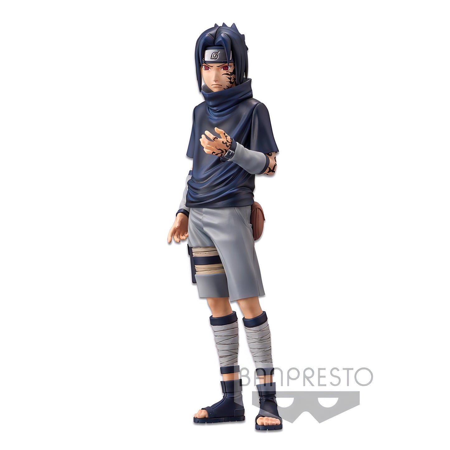 NARUTO -ナルト- うちはサスケ フィギュア Grandista nero 呪印ver BANPRESTO 海外限定 斜め正面
