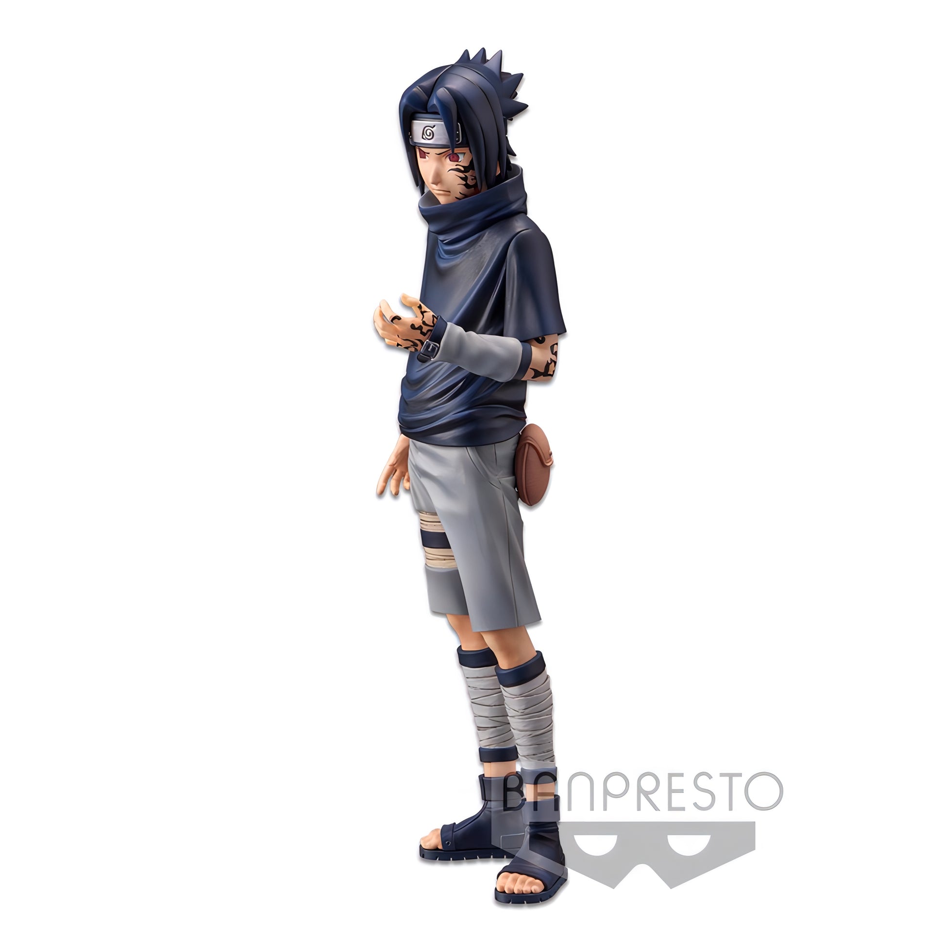 NARUTO -ナルト- うちはサスケ フィギュア Grandista nero 呪印ver BANPRESTO 海外限定 左側面