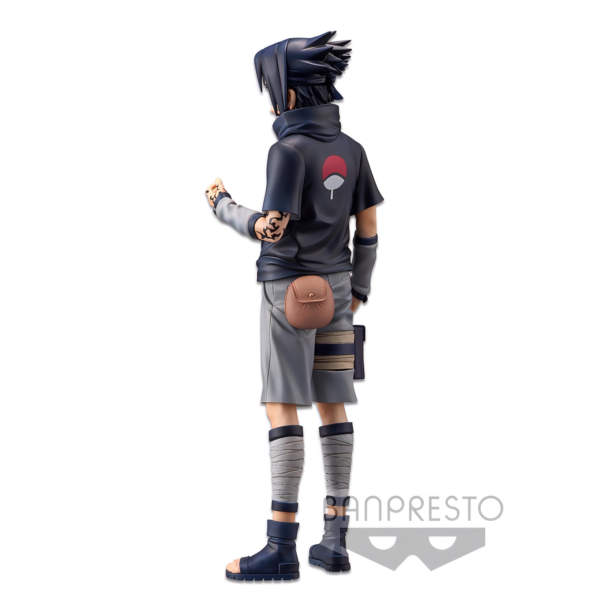 NARUTO -ナルト- うちはサスケ フィギュア Grandista nero 呪印ver BANPRESTO 海外限定 背面