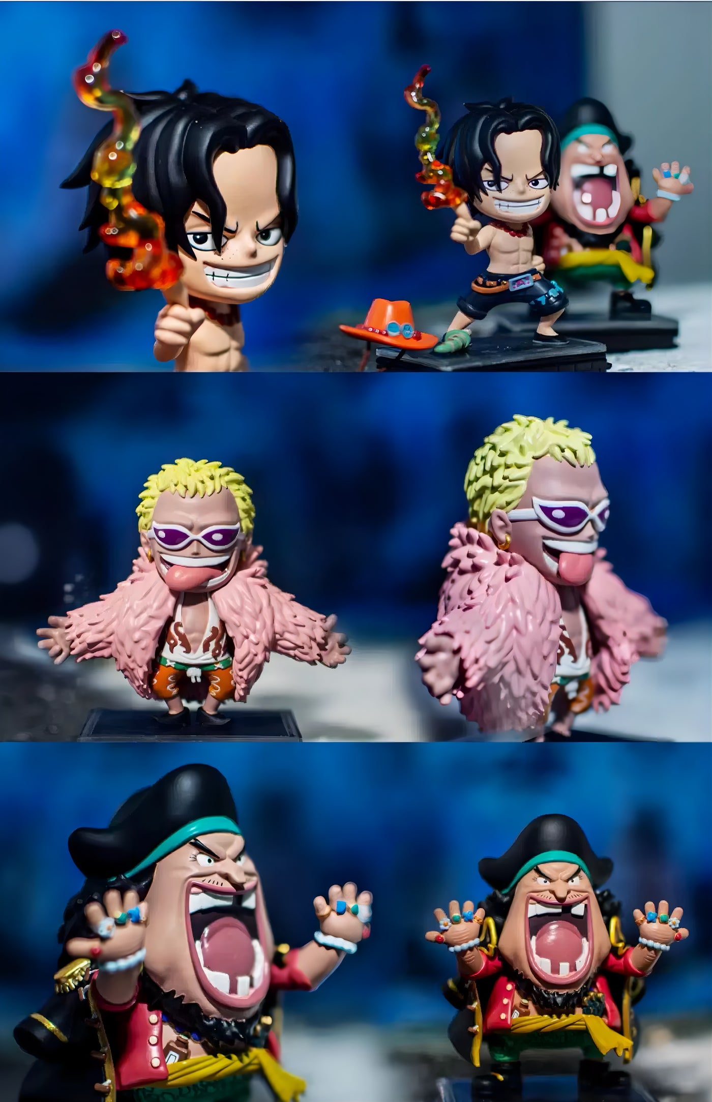 ONE PIECE 頂上戦争 印章フィギュア ブラインドボックス マリンフォード後編