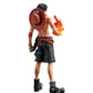 ONE PIECE ポートガス・D・エース Grandista nero フィギュア 背面 白ひげ海賊団タトゥー BANPRESTO