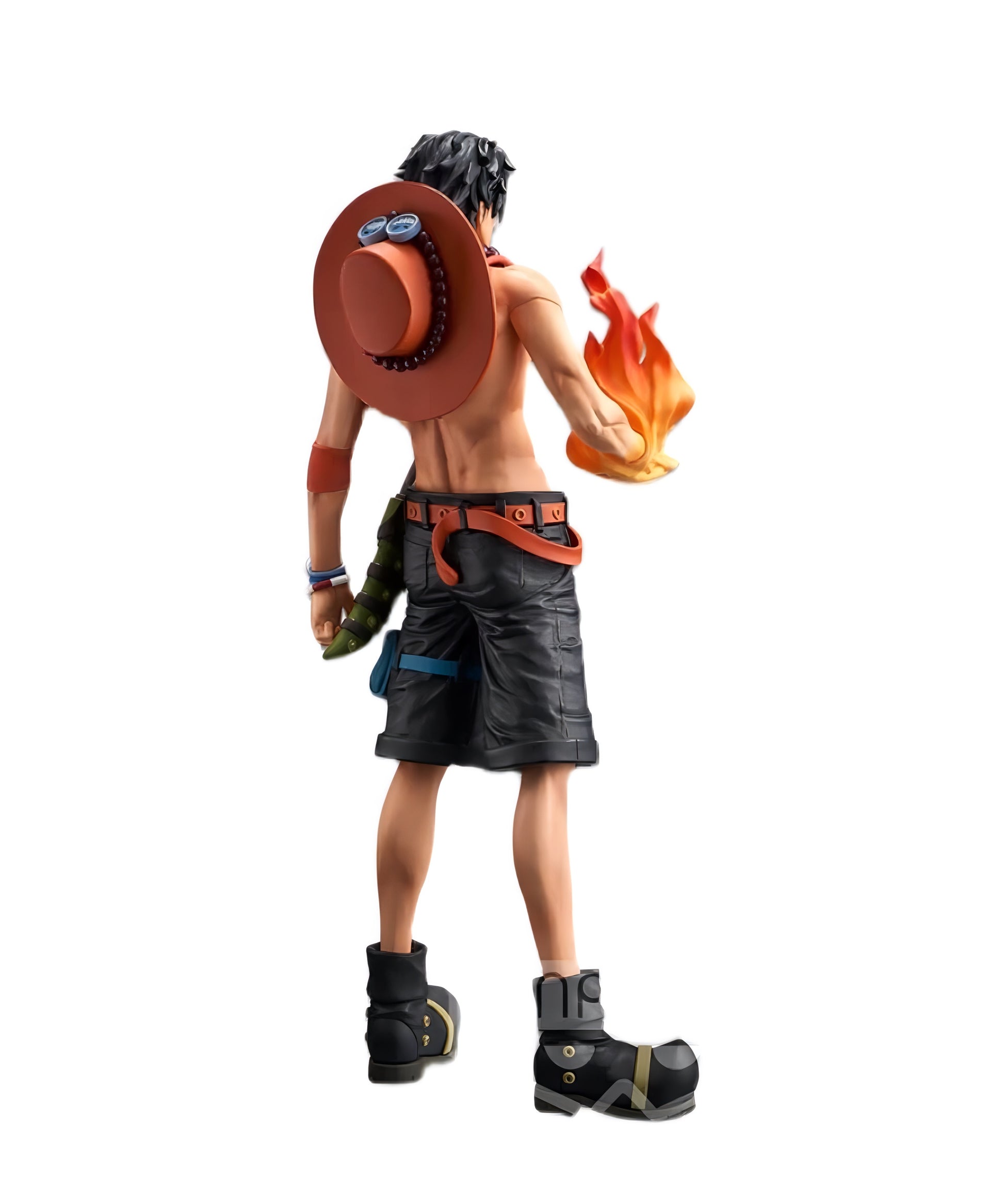 ONE PIECE ポートガス・D・エース Grandista nero フィギュア 背面 白ひげ海賊団タトゥー BANPRESTO