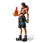 ONE PIECE ポートガス・D・エース Grandista nero フィギュア 左側面 火拳エフェクト BANPRESTO