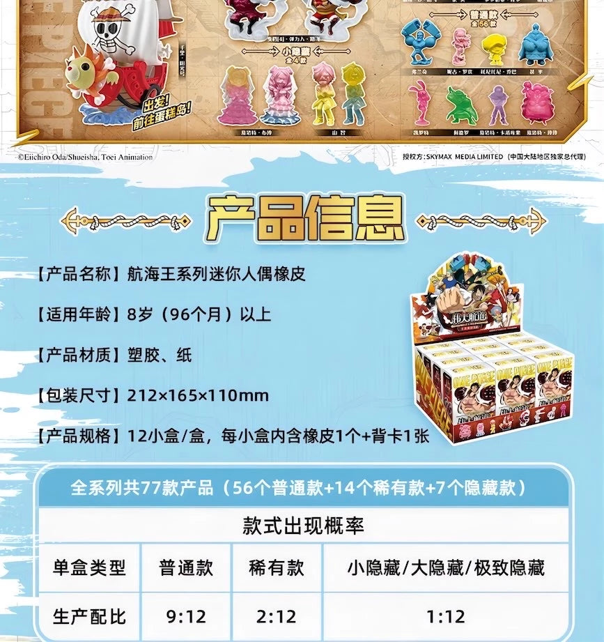ONE PIECE フィギュア 偉大なる航路シリーズ ホールケーキアイランドの冒険 ブラインドボックス